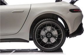 LEAN CARS Akumulátorové vozidlo Mercedes AMG DK-GT63 24 V, svetlosivé