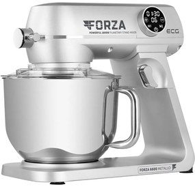 ECG Forza 6600 kuchynský robot Metallo Argento