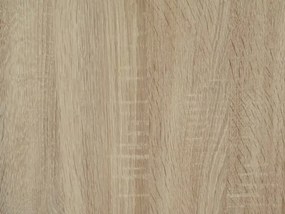 Šatníková skriňa Imperial, 250 cm, dub sonoma/biela