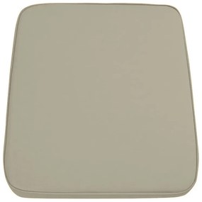 Vonkajší podsedák na stoličku VIREON 44x45 cm, sivohnedý