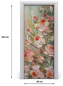Fototapeta samolepiace ruže 85x205 cm