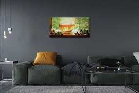 Obraz canvas čaju byliny horúce 140x70 cm