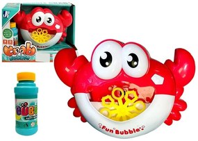 Lean Toys Bublifuk v tvare červeného kraba