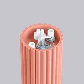 Stropné svietidlo Halo, 1x biele sklenené tienidlo, p