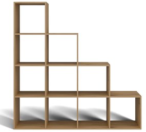 Regál Respeto 4 (dub artisan). Akcia -19%. Vlastná spoľahlivá doprava až k Vám domov. 1132887