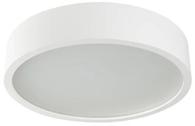 KANLUX Drevené stropné osvetlenie LEVILA, 2xE27, 60W, 38cm, okrúhle, biele