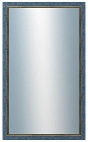 DANTIK - Zrkadlo v rámu, rozmer s rámom 60x100 cm z lišty CARRARA šedá (2949)