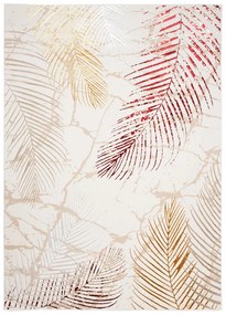 Kusový koberec Cetus červenokrémový 120x170cm