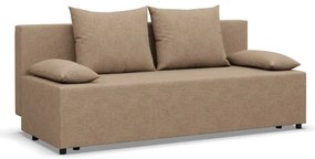 Dvojmiestna pohovka FERMO Lux rozkladacia, cappuccino