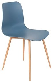 LEON stolička Modrá
