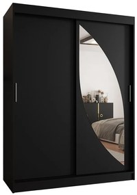 Skriňa Milo 180 čierna