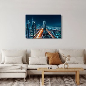 Obraz - Dubajská noc (90x60 cm)