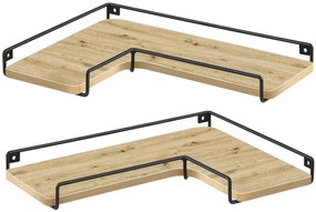 Rohové police TAYLOR ARTISAN, sada 2 ks