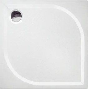 Roltechnik Outlet Štvorcová sprchová vanička iCAST SQUARE z liateho mramoru ROTH-Variant: rozmery: 80x80 cm - (iCAST_SQUARE_80x80 - 8000221)