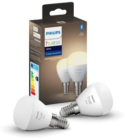 Philips SADA 2x LED Stmievateľná žiarovka Philips Hue WHITE P45 E14/5,5W/230V 2700K P3941