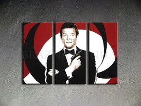 Ručne maľovaný POP Art obraz James Bond