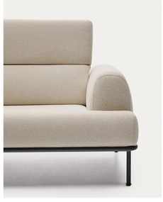 Béžová pohovka z textílie buklé 234 cm Aurum – Kave Home