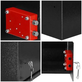 Domáci sejf na kľúč 35 cm SPRINGOS HA5057