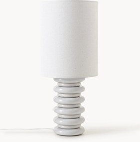 Veľká stolová lampa's dreveným podstavcom Nicolas