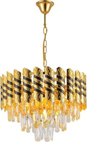 Brilagi - Luster na reťazi CRISTAL 5xE14/40W/230V priemer 38 cm