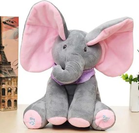 Zaparkorun Interaktívny spievajúci sloník - blue