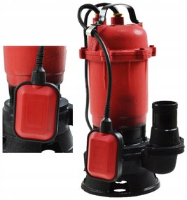 Ponorné kalové čerpadlo s drvičom a plavákom 850W | AW85017