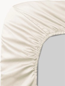 Elastická plachta na kontinentálnu posteľ Ava, bavlnený satén, V 40 cm