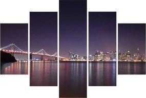 Obraz pohľadu na San Francisco, California (150x105 cm)