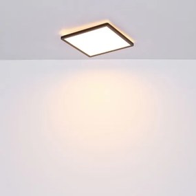 Globo 41563-24B - LED Kúpeľňové stropné svietidlo SAPANA LED/24W/230V IP44 čierna