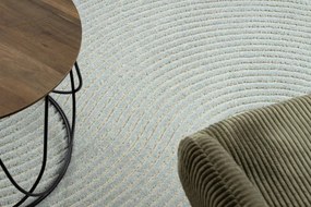 Koberec FLUX OSTA 461.67.AE500 modrý / krémový ovál