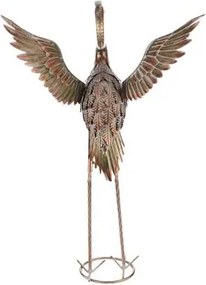 Volavka 84 cm - kovová záhradná dekorácia SA303