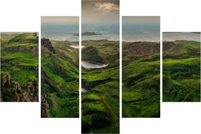 Obraz - Quiraing, Škótsko (150x105 cm)
