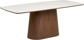 Jedálenský stôl s keramickou doskou 90x200 cm Noli – House Nordic