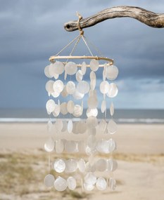 Ib Laursen Zvonkohra Shells 7 Rows White