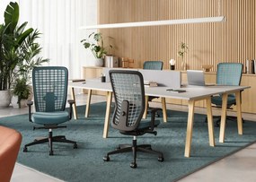 RIM -  RIM Ergonomická kancelárska stolička SPACE SP 1501 čalúnenie SILVERTEX koženka