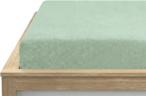 Froté plachta EXCLUSIVE svetlo mentolová 90 x 200 cm