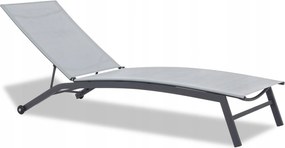 Garden Line ZÁHRADNÁ LEHÁTKO 195x63x90cm ŠEDÁ *0860