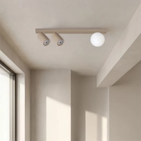 Brilagi - Bodové svietidlo SELE BALL 2xGU10/30W/230V + 1xG9/10W béžové