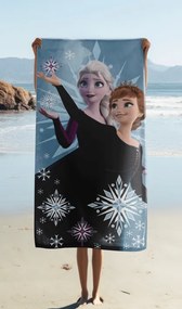 Jerry Fabrics Bavlnená froté osuška 70x140 cm - Frozen 2 "Snowflake 03"