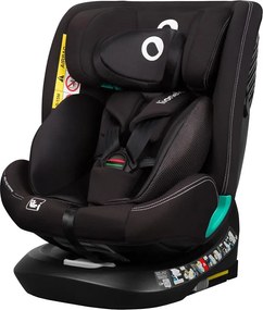 Lionelo – otočná autosedačka so základňou BASTIAAN ONE i-Size 40-150 cm Black Carbon