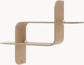 Nástenný regál z kaučukovníkového dreva Montage