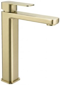 Rea Arlo, vysoká umývadlová batéria h-295, zlatá matná, REA-B0977