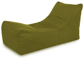 Leňoška LOUNGE ATENA plyš zelena