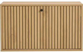 Výklopná skrinka na topánky v dekore duba v prírodnej farbe 72x43x17 cm Albany – Actona