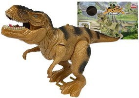 LEAN TOYS Dinosaurus Tyrannosaurus Rex na batérie -hnedý