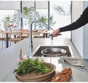 GROHE 31726SD0 - Kuchynský drez K700 550 × 450 mm nerez