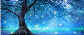 Obraz - Mystický les (120x50 cm)