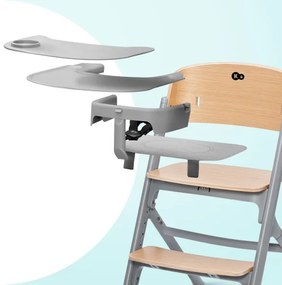 KINDERKRAFT SELECT - Detská jedálenská stolička 3v1 LIVY Premium dub