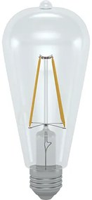 SKYlighting  LED žiarovka 6W,E27, 230VAC, 600lm, 3000K, teplá biela , vláknová, predlžený tvar (Edison)