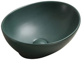 Mexen ELZA UMÝVADLO, 40x34 CM, tmavo-zelená matná, 21014047
